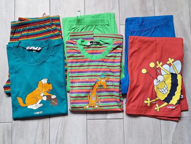 ★ M152 - Nieuwe Woody Pyjama's, Kinderen en Baby's, Kinderkleding | Maat 152, Nieuw, Jongen, Nacht- of Onderkleding, Ophalen of Verzenden
