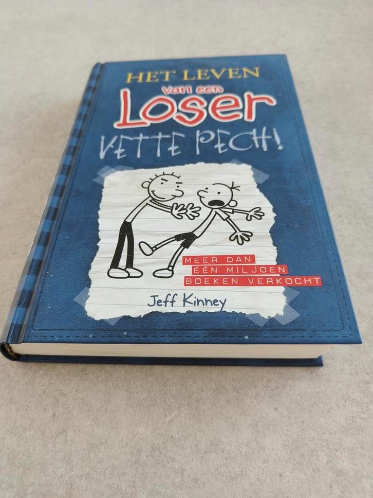 Het leven van een loser - Jeff Kinney - Vette pech!, Boeken, Kinderboeken | Jeugd | 10 tot 12 jaar, Ophalen