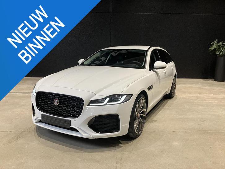 Jaguar XF Sportbrake D200 AWD Auto R-Dynamic Black LED | LED, Auto's, Jaguar, Bedrijf, Te koop, XF, 360° camera, 4x4, Cruise Control