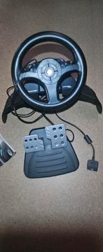 Racing stuur en pedalen Playstation, Ophalen of Verzenden, Gebruikt