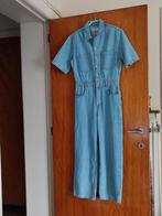 Jeansjumpsuit in klein formaat, Kleding | Dames, Blauw, MNG, Ophalen of Verzenden, Zo goed als nieuw