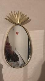 Miroir ananas, Moins de 100 cm, Comme neuf, Enlèvement, Ovale