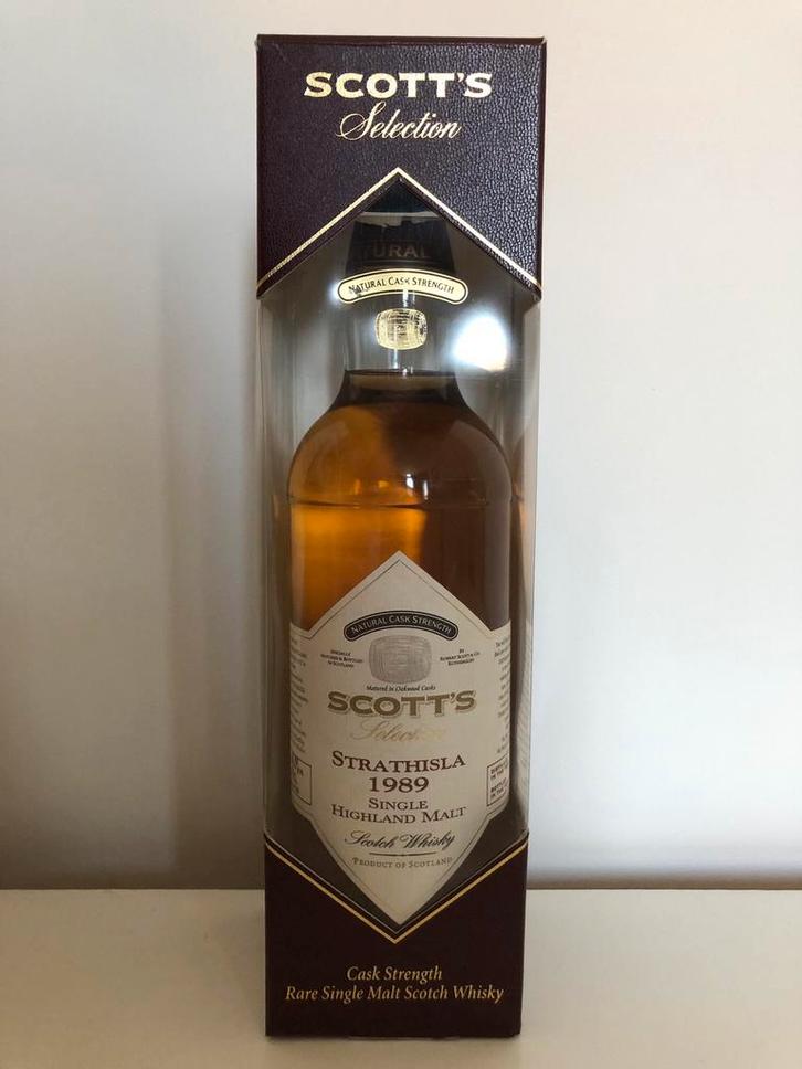 Whisky Scott’s Selection Strathisla 1989, Verzamelen, Wijnen, Zo goed als nieuw, Vol, Ophalen of Verzenden