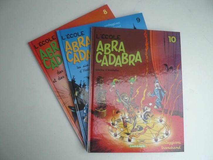 L'ECOLE ABRACADABRA tomes 8 à 10 (EO état neuf) de TRANCHAND, Boeken, Stripverhalen, Zo goed als nieuw, Meerdere stripboeken, Ophalen of Verzenden