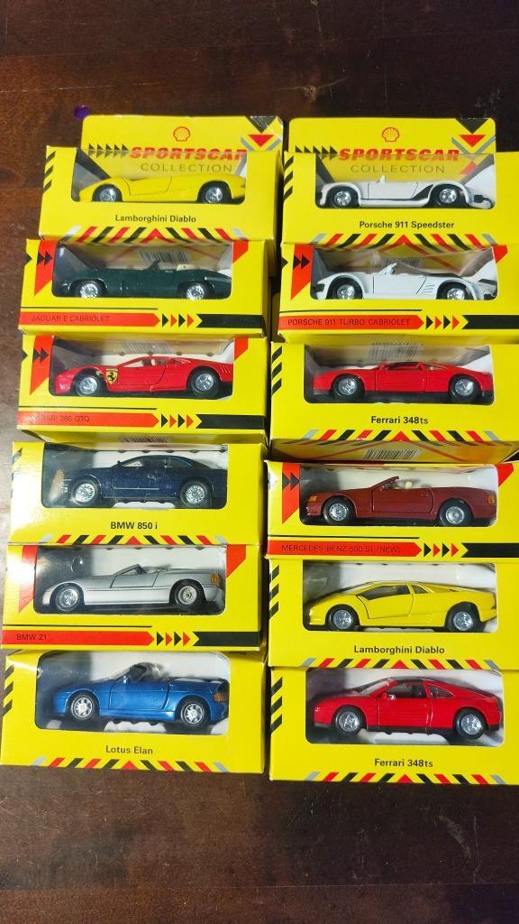 Auto's sportscar collection shell, Hobby en Vrije tijd, Modelauto's | 1:43, Zo goed als nieuw, Auto, Overige merken, Ophalen of Verzenden