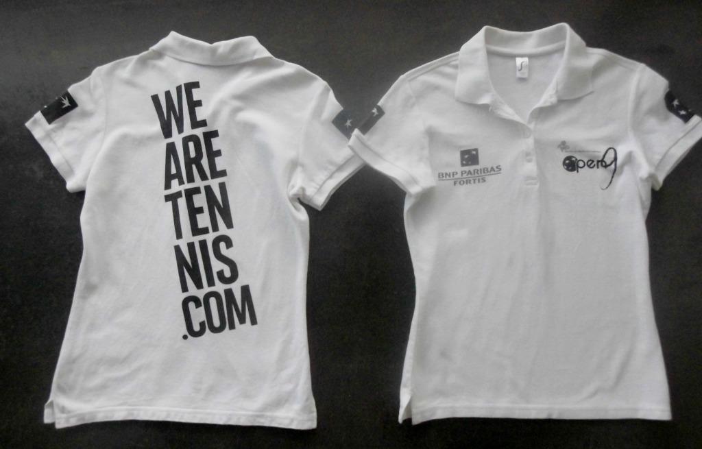 2 POLOS de Tennis   Taille 40, Sports & Fitness, Tennis, Enlèvement ou Envoi, Utilisé, Vêtements