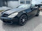 MERCEDES SLK 200 KOMPRESSOR CABRIO ROADSTER LEDER AIRCO ALU, Auto's, Mercedes-Benz, Testrit aan huis, Achterwielaandrijving, Beige