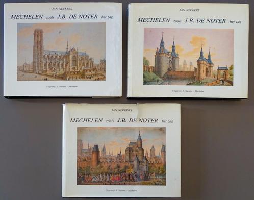 Mechelen zoals J.B. De Noter het zag - delen 1, 2 en 3, Livres, Histoire & Politique, Utilisé, 17e et 18e siècles, Enlèvement ou Envoi