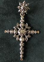 Croix flamande de 1850 argent or diamants, Or, Enlèvement ou Envoi