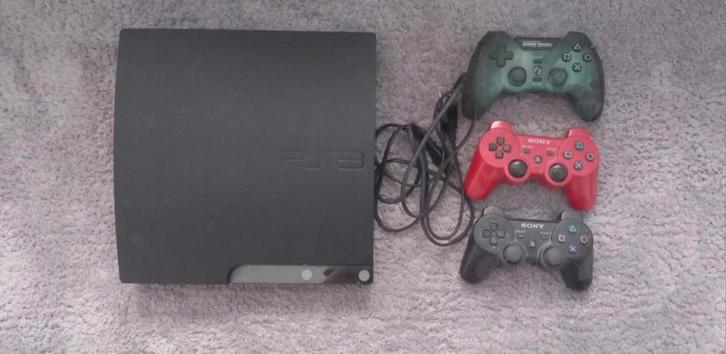 PS3 Slim + 3 manettes + 15 jeux – Gta V, Fifa, Star Wars – P, Games en Spelcomputers, Spelcomputers | Sony PlayStation 3, Refurbished