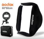 nieuwe Godox softbox 60x60cm met Bowens Mount en statief, Enlèvement ou Envoi, Neuf