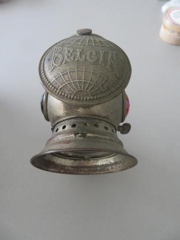 lampe de vélo en laiton antique Belgia Willock Bottin, Envoi