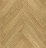 Eikenparket - gebroken stok - natuurlijke lak - 59,44€/m², 75 m² of meer, Nieuw, Bâton Rompu, Ophalen