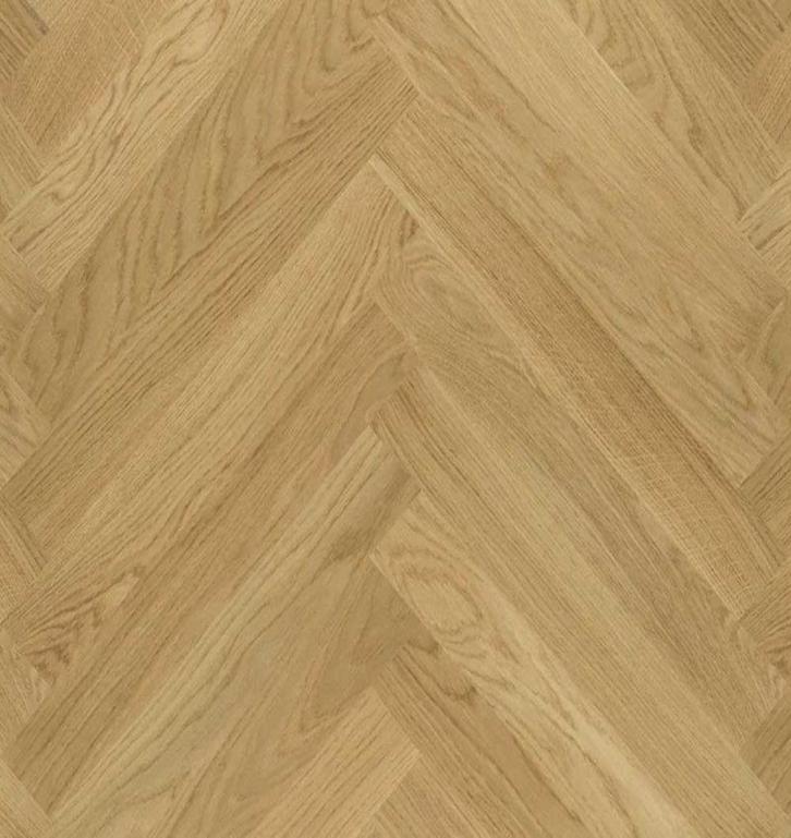 Eikenparket - gebroken stok - natuurlijke lak - 59,44€/m², Huis en Inrichting, Stoffering | Vloerbedekking, Nieuw, Parket, 75 m² of meer