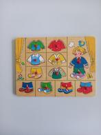 Houten legpuzzels + 1 puzzel schuimrubber, Kinderen en Baby's, Speelgoed | Houten speelgoed, Ophalen, Gebruikt, Overige typen