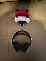 Ps5 + 2 controllers + laadstation + headset, Games en Spelcomputers, Spelcomputers | Sony PlayStation 5, Ophalen, Gebruikt, Playstation 5