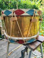 Marching snaredrum, brass, 35cmx23cm, Ophalen of Verzenden, Zo goed als nieuw