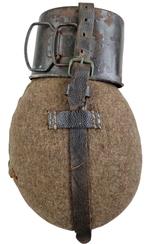 duitse ww2 veld fles met groenen beker, Verzamelen, Militaria | Tweede Wereldoorlog, Ophalen of Verzenden