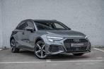 Audi A3 40 TFSIe Sportback S-LINE/LED/ACC/CARPLAY/DAB, Auto's, Audi, 4 cilinders, Leder en Stof, Zwart, 5 zetels