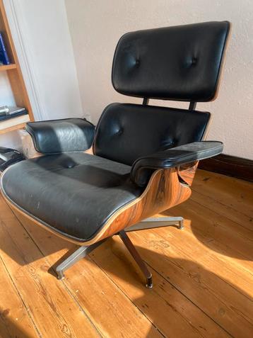 Zetel Eames Lounge Chair (1-zit), Maison & Meubles, Enlèvement, Comme neuf, Une personne