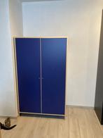 Armoire IKEA bleue ROBIN – 165 x 100 x 50, 100 à 150 cm, Autres essences de bois, 150 à 200 cm, Enlèvement