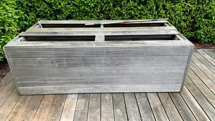 Verrijdbare bloembakken in padoek, Tuin en Terras, Bloembakken en Plantenbakken, Gebruikt, Ophalen