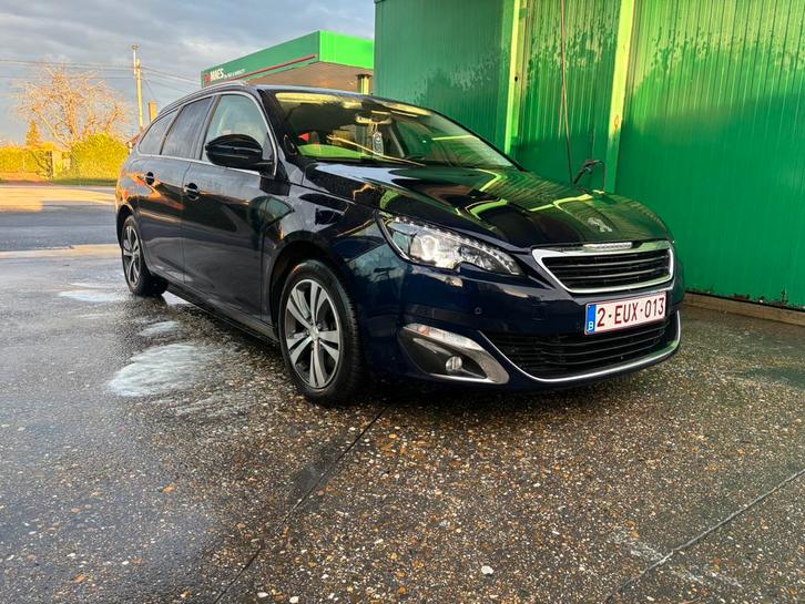 Peugeot 308 1.6, Auto's, Peugeot, Particulier, Cruise Control, Benzine, 5 deurs, Handgeschakeld, Zwart, Alcantara, Voorwielaandrijving