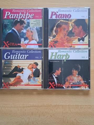 Collection Romantic flûte , piano, guitare et harpe, Enlèvement, Comme neuf, Autres genres, Coffret