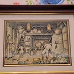 Anton Pieck Jenever Stokerij (2D), Antiek en Kunst, Ophalen