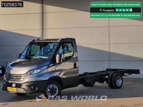 Iveco Daily 35C21 Automaat 410WB Chassis Cabine LED Navi ACC, Auto's, Bestelwagens en Lichte vracht, Bedrijf, Te koop, Achteruitrijcamera