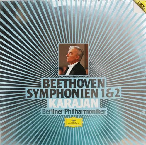 Beethoven, Karajan, Berliner Philharmoniker - Symphonien 1&2, Cd's en Dvd's, Vinyl | Klassiek, Ophalen of Verzenden