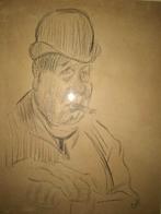 Uniek werk van Jan Sluijters  Potlood tekening, Ophalen