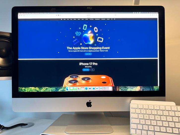 iMac 27” 5K – i9 3.6GHz – 128GB RAM – 2TB – Excellent état, Computers en Software, Apple Desktops, Zo goed als nieuw, iMac, HDD en SSD