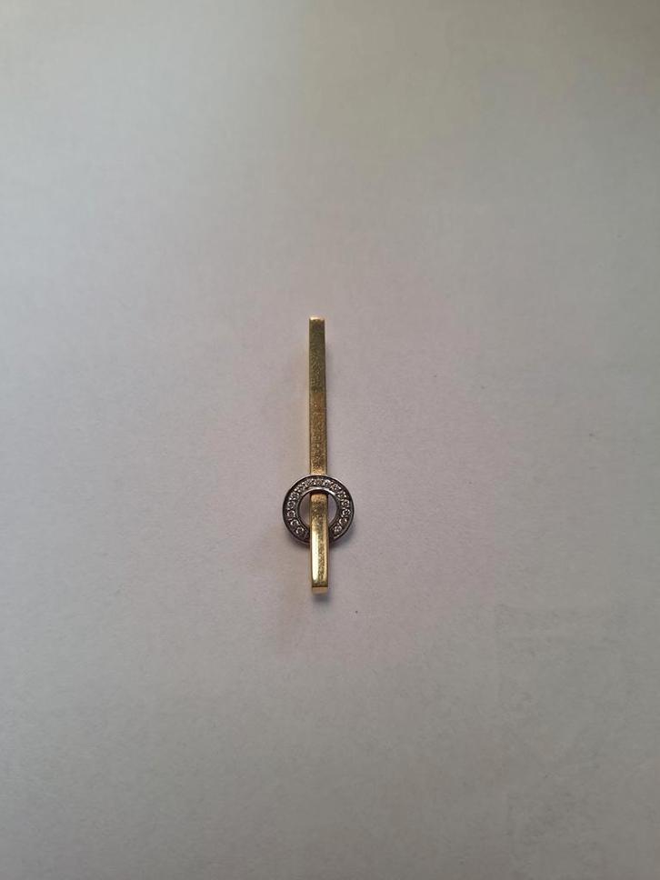 Hanger voor ketting 750 (18k), Handtassen en Accessoires, Kettinghangers, Zo goed als nieuw, Goud, Goud, Ophalen of Verzenden