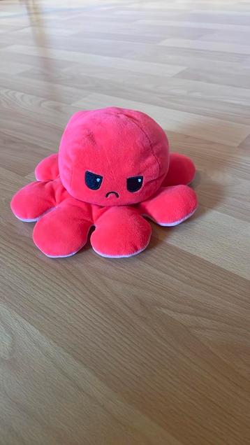 Octopus met 2 emoties, Kinderen en Baby's, Ophalen of Verzenden, Nieuw