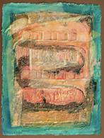Youri Demeure (1927-2003): Abstractie 1986 (74 x 101 cm), Ophalen of Verzenden