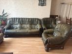 Salon Bankstel 3+1+1 Cuir, Maison & Meubles, Enlèvement ou Envoi, Comme neuf, Cuir