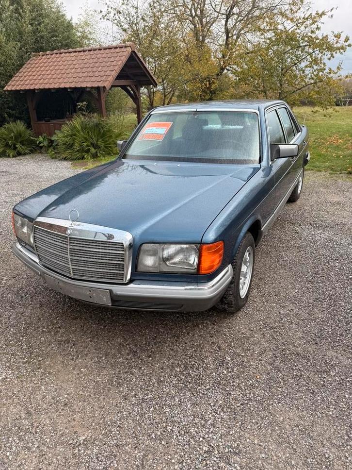 Mercedes 280S, Auto's, Mercedes-Benz, Particulier, Benzine, Coupé, 5 deurs, Automaat, Blauw, Grijs, Achterwielaandrijving, Ophalen