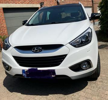 Te koop Hyundai ix35, Autos, Cuir, Achat, Carnet d'entretien, Noir