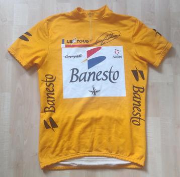 Maillot de vélo vintage Banesto Indurain  disponible aux enchères