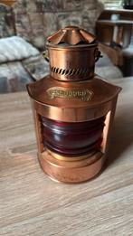 Ancienne lampe de bateau, Enlèvement ou Envoi, Cuivre