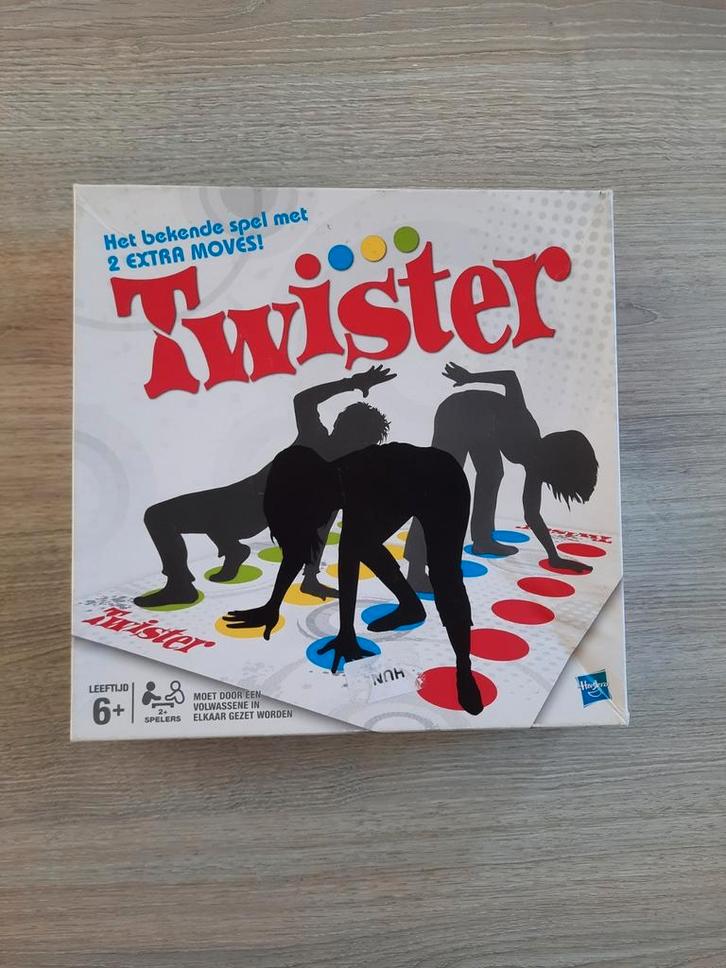 Twister gezelschapsspel, Hobby en Vrije tijd, Gezelschapsspellen | Overige, Gebruikt, Ophalen of Verzenden