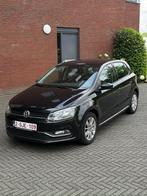 Volkswagen polo 1.0 facelift 2014, Auto's, Voorwielaandrijving, Zwart, 5 deurs, Onderhoudsboekje