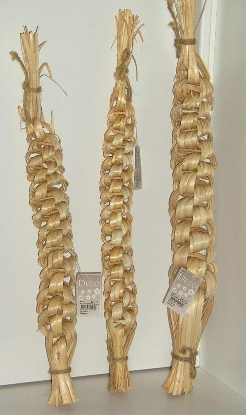 WILGENTAKKEN GEWEVEN 60 CM NATUREL DOOS 18 STUKS, Huis en Inrichting, Woonaccessoires | Droogbloemen, Nieuw, Ophalen of Verzenden