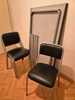 Keukentafel met stoelen, Huis en Inrichting, Tafels | Eettafels, Gebruikt, 100 tot 150 cm, 50 tot 100 cm, Vier personen