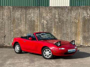 Mazda MX-5 1.6i 16v NA Miata | 1989! | Mooie conditie, Autos, Rouge, Achat, Entreprise, Boîte manuelle