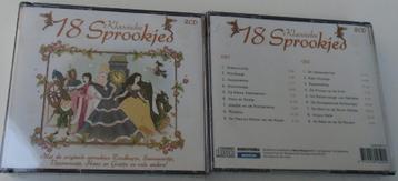 SPROOKJES 18 KLASSIEKE DUBBEL CD DOOS 24 stuks NIEUW  beschikbaar voor biedingen