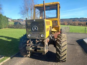 Tracteur mb trac  800, Enlèvement