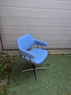 Vintage stoel, Huis en Inrichting, Ophalen, Gebruikt, Blauw, Vintage