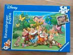 Disney puzzel sneeuwitje 2x20, Ophalen, Gebruikt